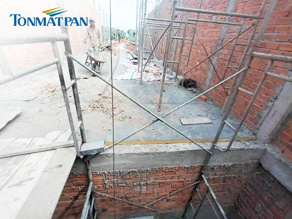 TONMATPAN - thi công gạch mát chống nóng cho công trình